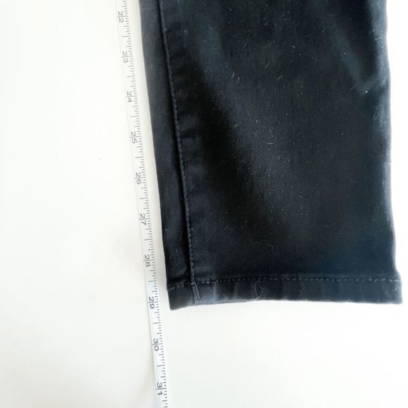 DL1961 x Rosie Pope Womens Maternity Skinny Jeans Side Elastic Black Size 28 - Picture 9 of 11